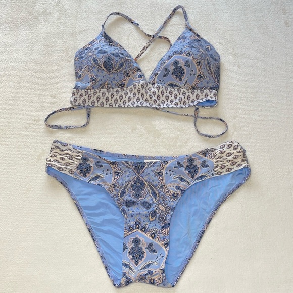 Lucky Brand Other - EUC Lucky Brand Blossom Floral Bikini Set